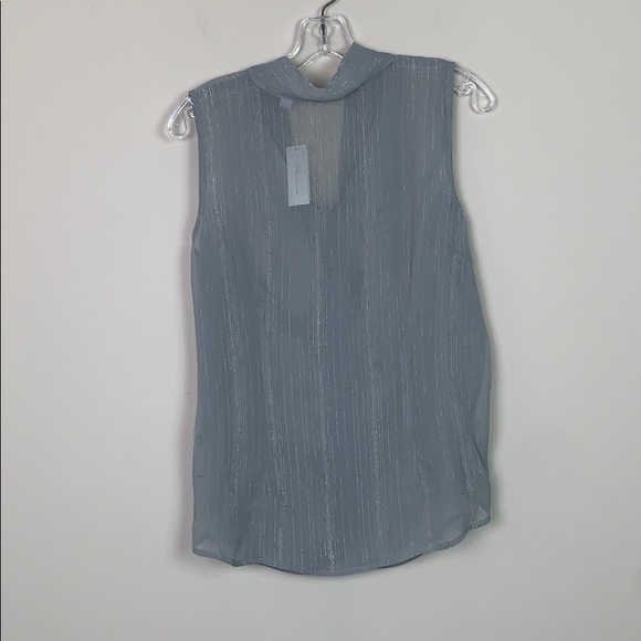 Box 3 NY & Company Large Sleeveless Blouse Sheer - Picture 4 of 5